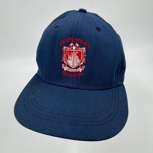 Waverley Country Club Centennial 1896-1996 Imperial Navy Blue Leather Strapback